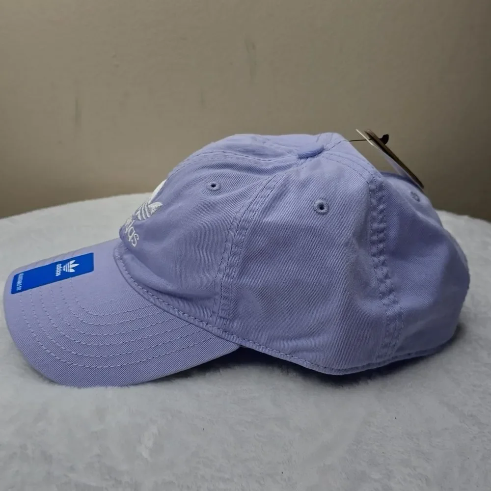 NWT Adidas Relaxed Strap-Back Hat Violet Tone Purple OS - Picture 4 of 6